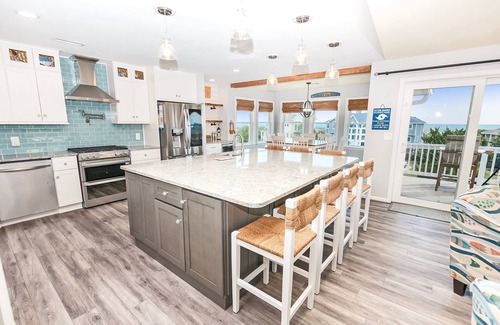 Whalehead Beach House | Semi-Oceanfront, Priv Pool, Ocean Views, Hot Tub, WL964, SeaDazed