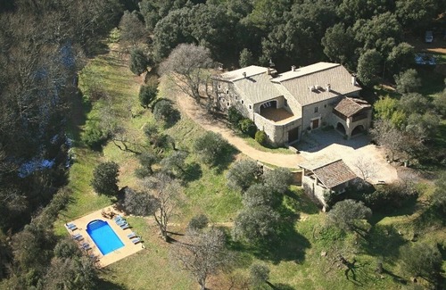 Camos Villa | Sensational 1100m2 stone mansion,12BR &12 BA, large pool/garden/gamesroom &views