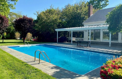 Remsenburg House | September is the best time in the Hamptons. Gorgeous property-Pool & Tennis.