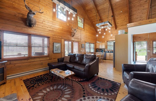 Spearfish Cabin | Serene cabin getaway minutes from hiking, biking, UTV and snowmobile trails.
