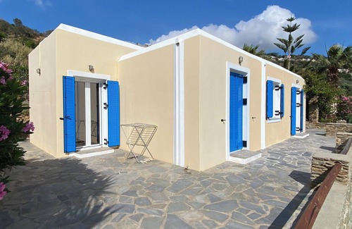 Batsi Villa | Serene Escape in Andros: Stunning Sea Views Await You!
