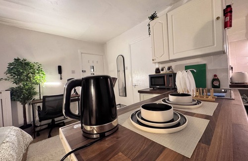 Stroud Green Apartment | Serene Green Theme Studio Home in the Heart of Finsbury Park