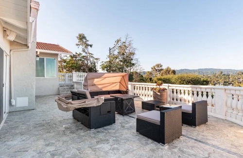 Hillsborough House | Serene Retreat w/Private Pool, Jacuzzi & Skyline Views