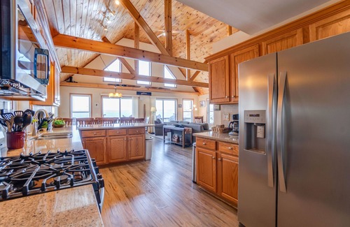 Town of Torrey House | Serenity Place: lake home with hot tub, pool table/game room, and private lakefront