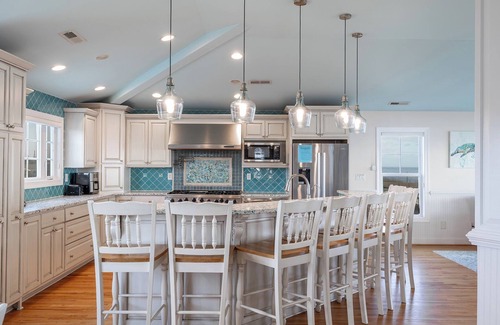 Pine Knoll Shores House | Serenity Shores - Oceanfront House, 5BR, 4.5BA, Pine Knoll Shores