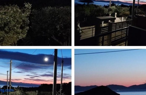 Ormos Agiou Ioannou Villa | Serenity villa-1st floor-Sea view-Sandy beach 250m away.