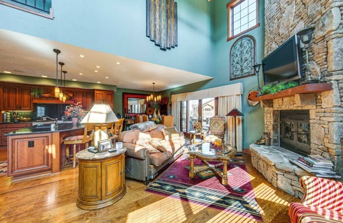 Champion House | Seven Springs Resort Home: Theater Room & Grill