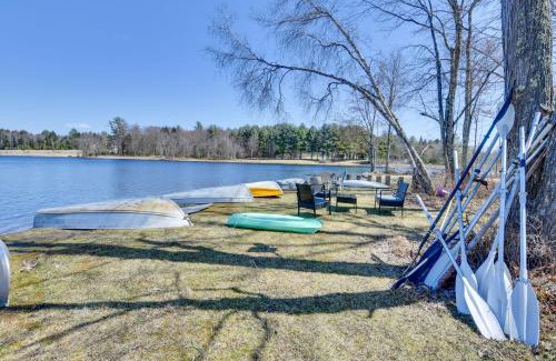 Ellenville House | Shared Fire Pit and Kayaks Catskills Lake Retreat!