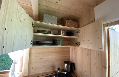 Altensteig Apartment | Shepherd's wagon on agricultural property with approx. 8 sqm for max. 3 persons