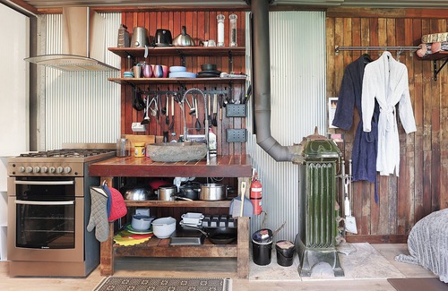 Austinville Apartment | Shipping Container with Plumbed Outhouse:Building#7
