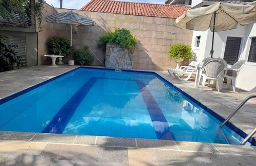 Canto do Forte House | Single storey house in Canto do Forte with swimming pool, barbecue, close to the beach.