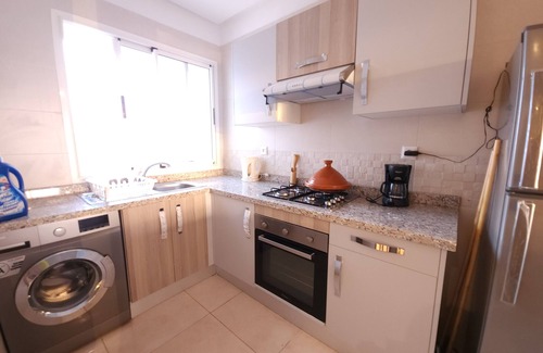 Casablanca Apartment | Sidi Rahal Blue View, beach & pool, sea view