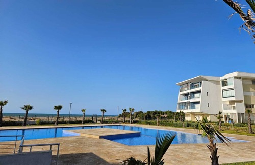 Casablanca Apartment | Sidi Rahal Blue View, beach & pool, sea view