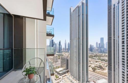 Za'abeel 2 Apartment | Silkhaus modern 1BDR in Downtown heart close to Burj Khalifa
