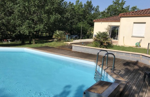 Lalbenque House | Single-storey house with private pool capacity 8 village of Lalbenque (1km)