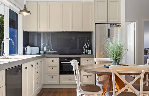 Sawtell Villa | Situated just steps from the beach, this luxurious accommodation offers premium location and more