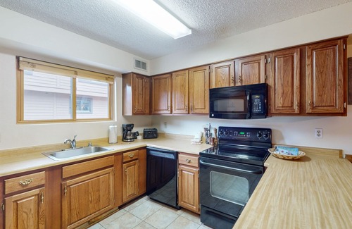 Peak 9 House | Ski-in/ski-out townhome w/garage, shared pool/hot tub, steps to lifts/Main St