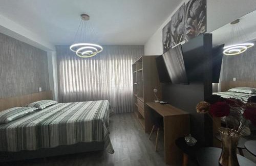 Rio Branco Apartment | Skyline Porto Alegre - Apartamento mobiliado com Wi-Fi e academia no condomínio