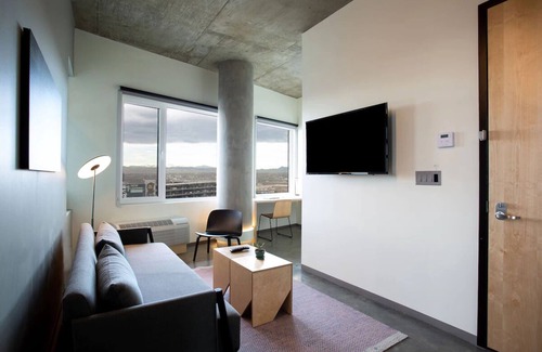 River North Art District Hotel | Skyline Suite at The Source Hotel, Outdoor Pool, Minutes to Denver Art Museum