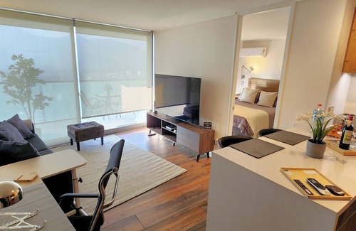 Apoquindo Apartment | SkyView Andes & Manquehue - Apt 36th Floor - Las Condes, Chile