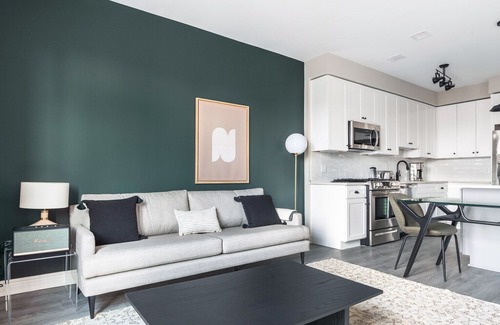 Hill East Apartment | Sleek Capitol Hill 1BR, w/ Gym, near metro by Blueground