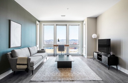 Hill East Apartment | Sleek Capitol Hill 2BR, w/ Gym, near metro by Blueground