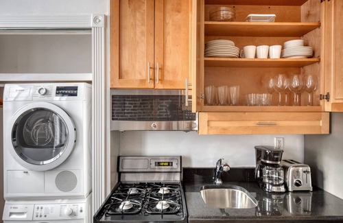 Nolita Apartment | Sleek Nolita 1BR w/W/D, nr SoHo, by Blueground