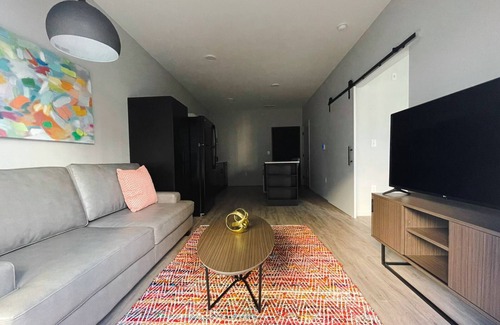 Downtown Omaha Apartment | Sleepover: Enticing 1BD/1BA + Gym - Downtown Omaha