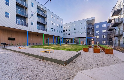 Downtown Omaha Apartment | Sleepover: Inspiring 1BD/1BA + Gym - Downtown Omahan