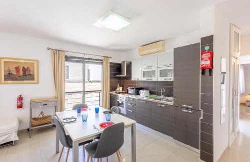 Sliema Apartment | Sliema - Private Terrace, mins walk to Balluta Bay Beach by QuickTrips