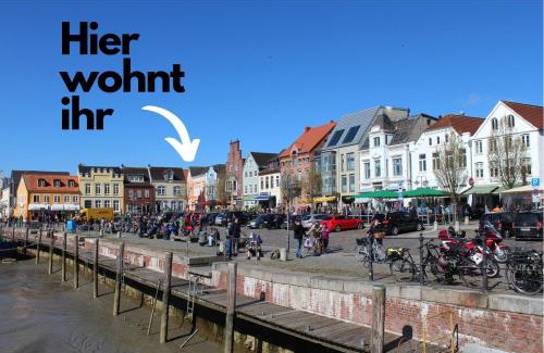 Zentrum Apartment | smør I Skandi-Style im Speicher I 1 Min zum Hafen