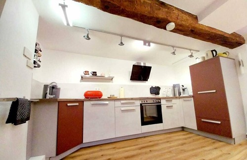 Wildeck House | Small, narrow, lovingly renovated half-timbered house in the heart of Waldhessen