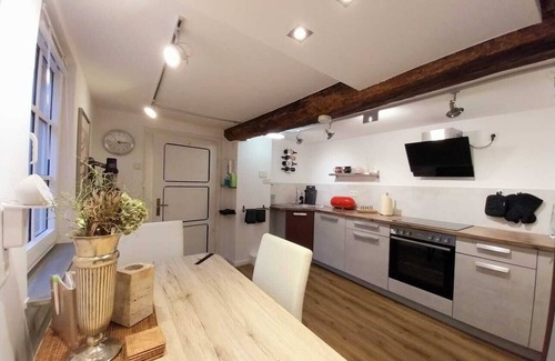 Wildeck House | Small, narrow, lovingly renovated half-timbered house in the heart of Waldhessen