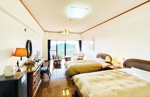 Geisei-mura Hotel | Smoking Main building standard type twin sea si/Konan Kōchi