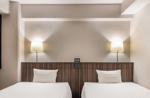 Fukuyama Hotel | Smoking Twin room Breakfast included Simple /Fukuyama Hiroshima