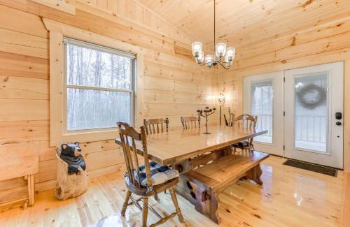 Hartford House | Smoky Mountain Cabin Rental with Hot Tub and Views!