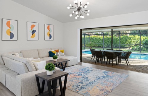 Kings Lake House | Snowbird-Friendly Home with Private Pool, Patio, Grill, & Free WiFi