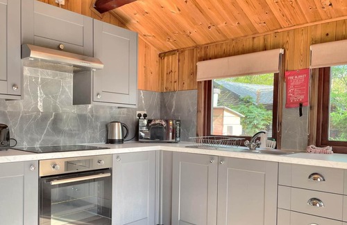 Llanybri House | Snowdrop 13-Hot Tub-Woodlandlodges-Carmarthenshire