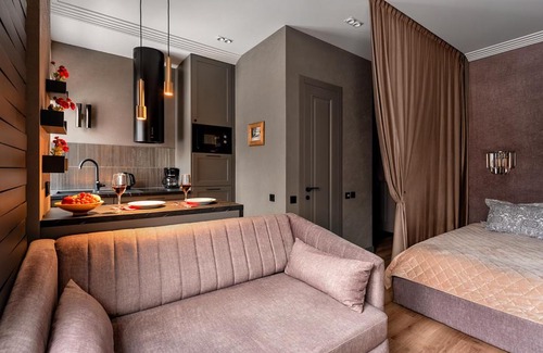 Oktyabrsky District Apartment | SO Stylish downtown apt near Minsk Railway Station