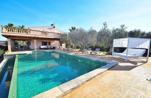 Sineu Villa | Son Arcaines de Can Simó 070 magnificent villa with private pool, terrace, ping pong and air conditioning