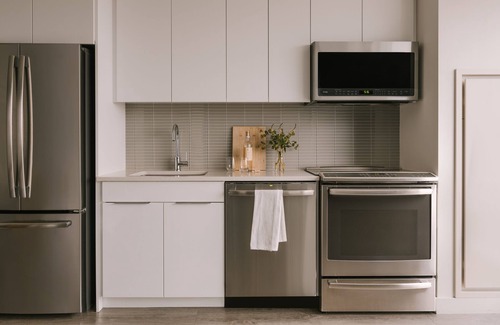 West Fens Apartment | Sonder at Pierce Boston | Queen Studio Apartment