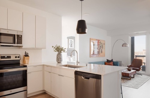 Warehouse District Apartment | Sonder at SECOND + SECOND | Two-Bedroom Apartment w/Balcony