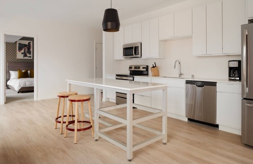 Warehouse District Apartment | Sonder at SECOND & SECOND | Extended Stay Two-Bedroom Apartment w/Balcony