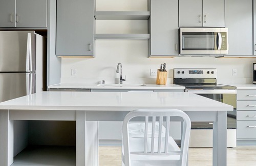 Downtown Minneapolis Apartment | Sonder at Sora | Extended Stay Studio Apartment w/ Balcony