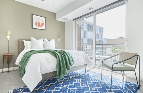 Downtown Minneapolis Apartment | Sonder at Sora | Two-Bedroom Apartment w/Balcony