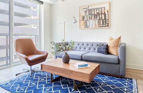 Downtown Minneapolis Apartment | Sonder | Sora | Tasteful 1BR + Sleeper Sofa
