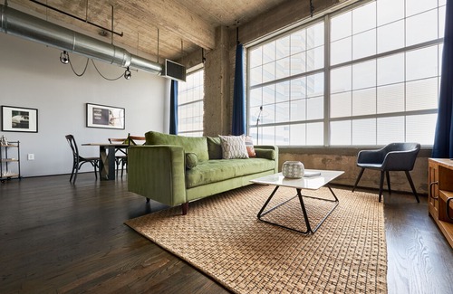 Theater District Apartment | Sonder | The Hogg Palace | Sunny 1BR + Gym