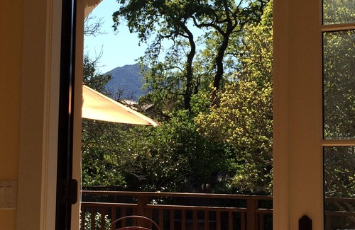 Greenbrae House | Southern Marin Cottage — Colorful and Elegant 4-BR Oasis now Solar-Powered