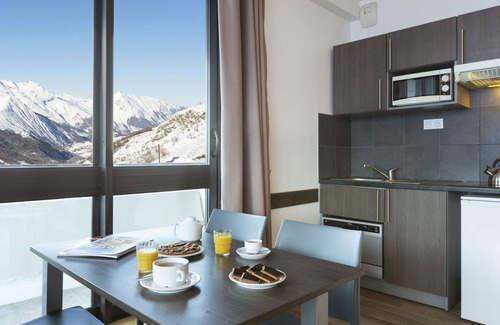 Les Menuires Apartment | Sowell Résidences Pierre Blanche by Interhome