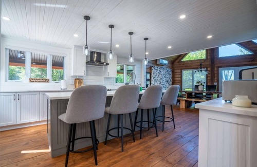 Nominingue Ski Chalet | Spa- Absolute comfort - Chalet l'escapade Cordelia